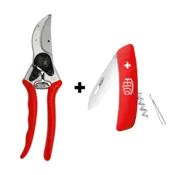 Promotional Kit: Felco 2 Manual Pruning Shears + Felco 501 Pocket Knife